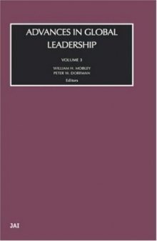 Advances in Global Leadership, Vol. 3 (Advances in Global Leadership) (Advances in Global Leadership) (Advances in Global Leadership)