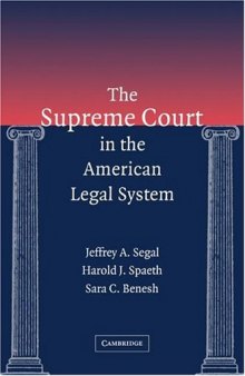 The Supreme Court in the American Legal System