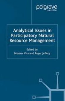Analytical Issues in Participatory Natural Resource Management