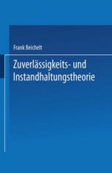 Zuverlässigkeits- und Instandhaltungstheorie