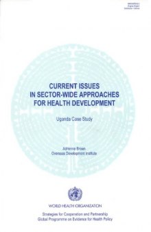Current Issues in Sector-wide Approaches for Health Development