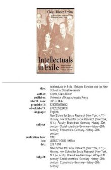 Intellectuals in exile