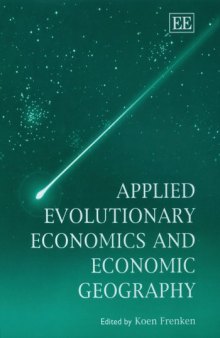 Applied Evolutionary Economics and Economic Geography