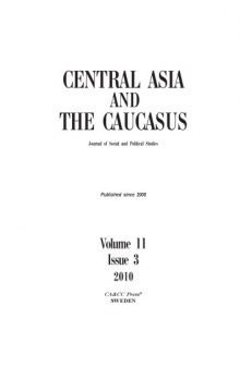 Central Asia and Caucasus 