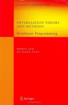 Optimization Theory and Methods: Nonlinear Programming