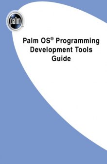 Palm OS programming development tools guide
