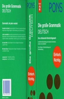 Die große Grammatik Deutsch: Das umfassende Nachschlagewerk (Einfach. Richtig)