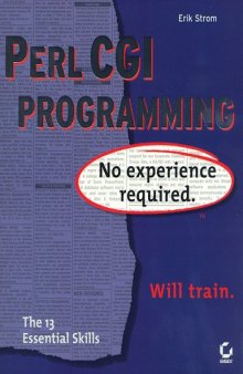 Perl Cgi Programming: No Experience Required
