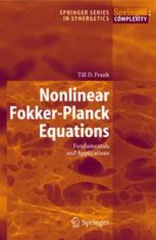 Nonlinear Fokker-Planck Equations: Fundamentals and Applications