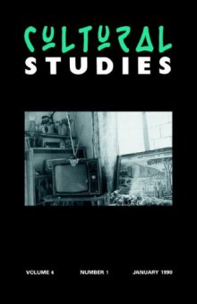 Cultural Studies: Volume 4, Issue 1