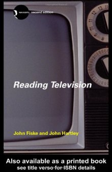 Reading Television (New Accents (Routledge (Firm)).)