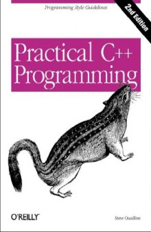 Practical C++ Programming, Second Edition 