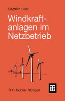 Windkraftanlagen im Netzbetrieb