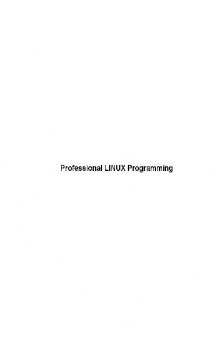 Professional Linux Programming