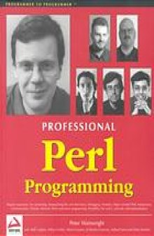 Professional Perl programming