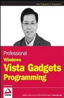 Professional Windows Vista gadgets programming