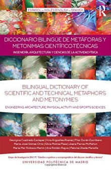 Diccionario Bilingüe de Metáforas y Metonimias Científico-Técnicas: Ingeniería, Arquitectura y Ciencias de la Actividad Física