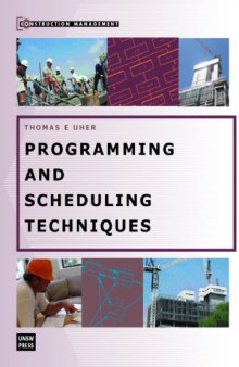 Programming And Scheduling Techniques  (Construction Management)