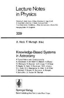 Knowledge-Based Systems in Astronomy
