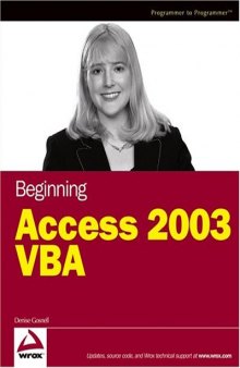 Beginning Access 2003 VBA