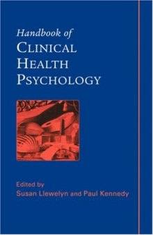 Handbook of Clinical Health Psychology