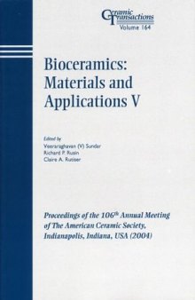 Bioceramics: Materials and Applications V, Volume 164