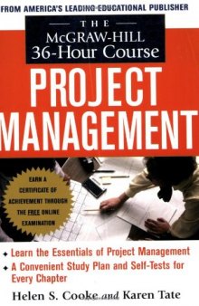 The McGraw-Hill 36-Hour Project Management Course 