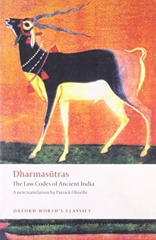 Dharmasutras: The Law Codes of Ancient India
