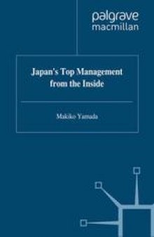 Japan’s Top Management from the Inside