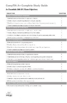 Comptia Aplus objectives A+