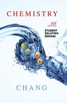 Chemistry 10th Edition Student Solutions Manual (Raymong Chang)