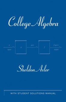 College Algebra - With Student Solutions Manual