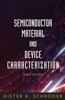 Semiconductor Material and Device Characterization, Third Edition