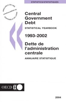Central Government Debt Statistical Yearbook 1993-2002