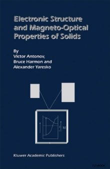 Electronic structure and magneto-optical properties of solids