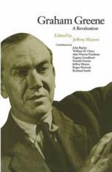 Graham Greene: A Revaluation: New Essays