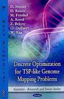 Discrete optimization for TSP-like genome mapping problems