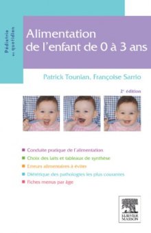 Alimentation De L'enfant De 0 `3 Ans