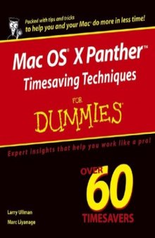 Mac OS X Panther Timesaving Techniques for Dummies