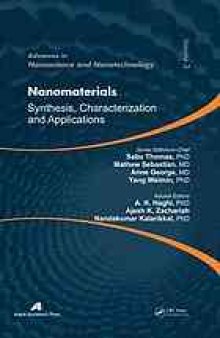 Nanomaterials : synthesis, characterization, and applications