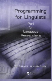 Programming for Linguists: Perl for Language Researchers