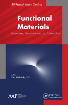 Functional Materials : Properties, Performance, and Evaluation