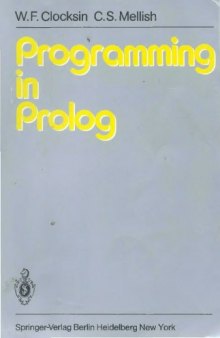 Programming in Prolog 