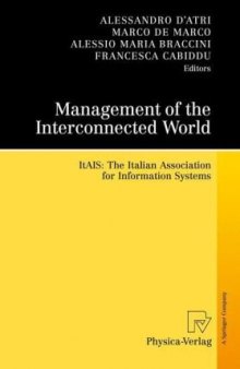 Management of the Interconnected World: ItAIS: The Italian Association for Information Systems