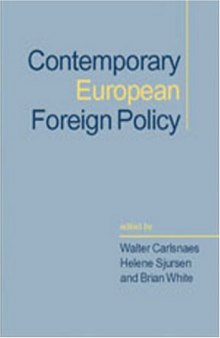 Contemporary European Foreign Policy