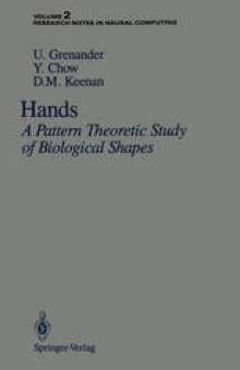 Hands: A Pattern Theoretic Study of Biological Shapes