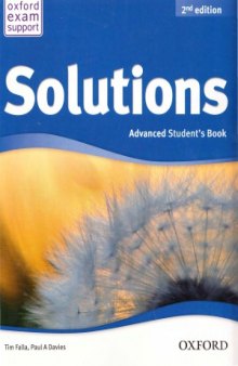Solutions Advanced (2nd Edition) Student's Book