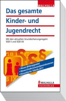 Das gesamte Kinder und Jugendrecht: Mit dem neuen Familien- und Verfahrensrecht, 4. Auflage (Ausgabe 2010)