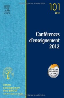 Conférences d'enseignement de la SOFCOT 2012