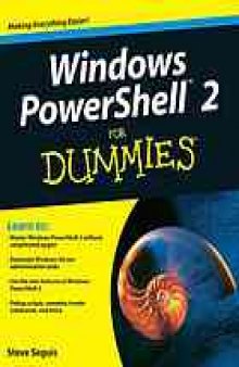 Windows Powershell 2 for dummies